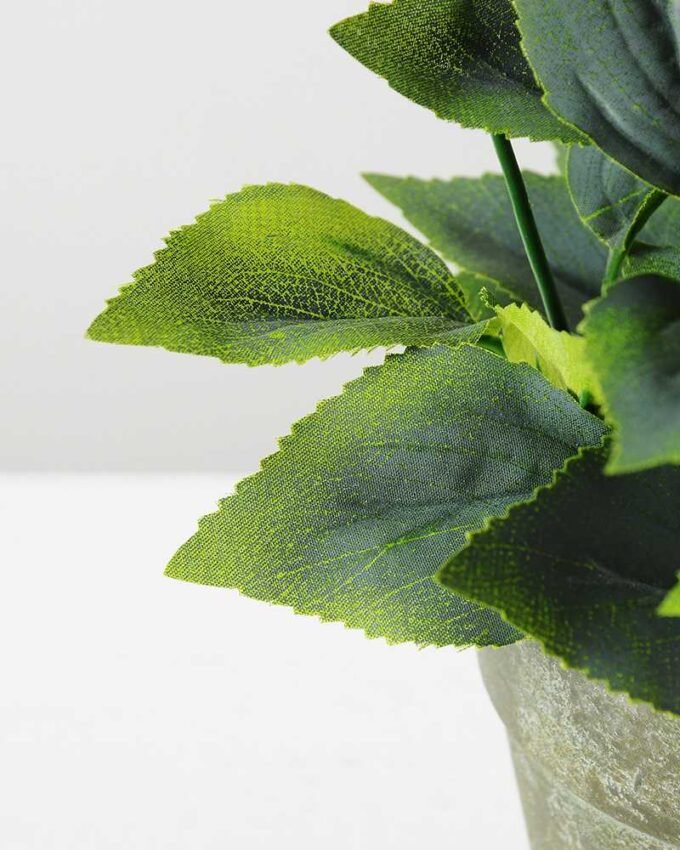 25cm Lavender Silk Flower  in Paper Pulp pot