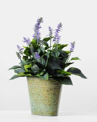 41cm Lavender Silk Flower  in Metal Watering Can Potted Flowers&Plants YeahFlower is one of Chinese leading OEM manufacturers and exporters , supplying the silk flowers, wholesale artificial trees 41cm Lavender Silk Flower  in Metal Watering Can