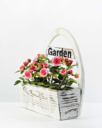 25cm Mini Rose With Wood Planter Silk Flower Arrangement Potted Flowers&Plants YeahFlower is one of Chinese leading OEM manufacturers and exporters , supplying the silk flowers, wholesale artificial trees 25cm Mini Rose With Wood Planter Silk Flower Arrangement