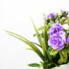 21cm Mini Rose With Ceramic Jug Silk Flower Arrangement