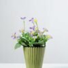 17cm Mini  Silk Flower  in Paper Pulp pot