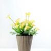 17cm Mini  Silk Flower  in Paper Pulp pot