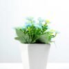 13cm Mini  Silk Flower  in Paper Pulp pot