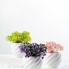 9cm Mini Wild Flower Silk Flower  in Ceramic pot 5 9cm Mini Wild Flower Silk Flower  in Ceramic pot