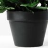16cm Pansy Silk Flower  in Plastic pot 4 16cm Pansy Silk Flower  in Plastic pot