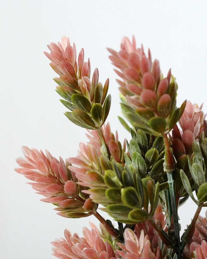 21cm Pinecone Artificial Plant  in Paper Pulp pot