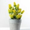 21cm Pinecone Artificial Plant  in Paper Pulp pot