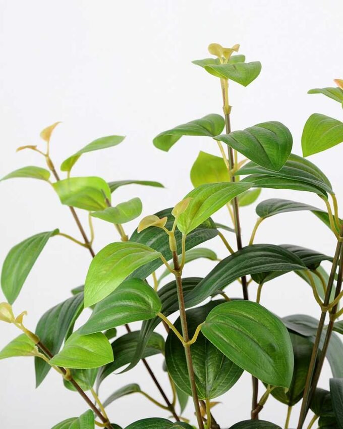 45cm Puer Leaf Artificial Plant  in Paper Pulp pot