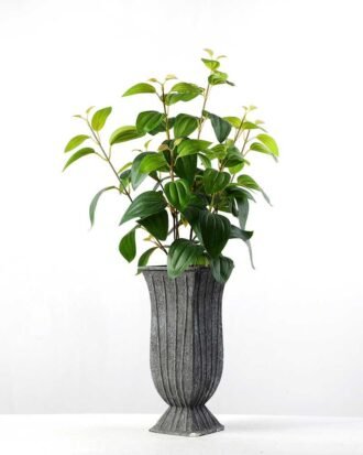 60cm Puer Leaf Artificial Plant  in Paper Pulp pot