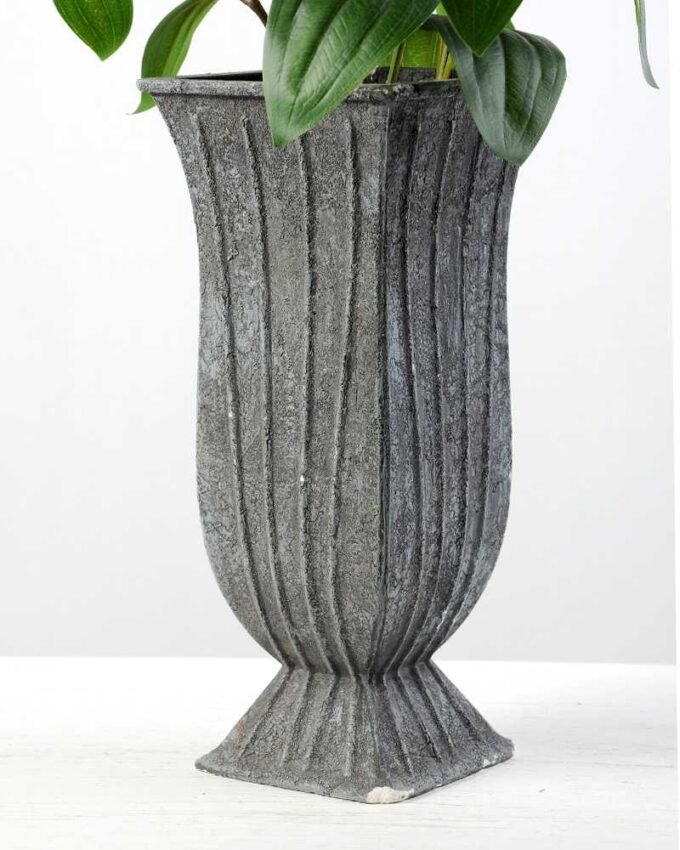 60cm Puer Leaf Artificial Plant  in Paper Pulp pot