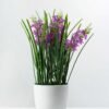 27cm String Linen Silk Flower  in Plastic pot 1 27cm String Linen Silk Flower  in Plastic pot