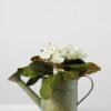 19cm Violet Silk Flower  in Metal Watering Can 4 19cm Violet Silk Flower  in Metal Watering Can