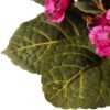 16cm Violet Silk Flower  in Ceramic pot 4 16cm Violet Silk Flower  in Ceramic pot