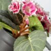 16cm Violet Silk Flower  in Plastic pot 2 16cm Violet Silk Flower  in Plastic pot
