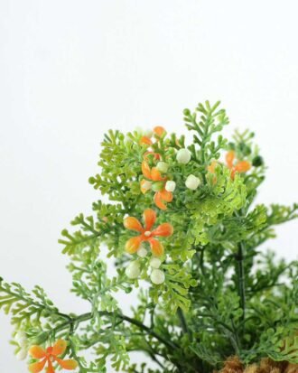 21cm Wild Flower Silk Flower  in Burlap wrap Potted Flowers&Plants YeahFlower is one of Chinese leading OEM manufacturers and exporters , supplying the silk flowers, wholesale artificial trees 21cm Wild Flower Silk Flower  in Burlap wrap
