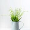 18cm Wild  Silk Flower  in Metal Jug