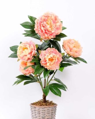 35*57CM Peony Bush*5 GS-0010114 Flowers Bush YeahFlower is one of Chinese leading OEM manufacturers and exporters , supplying the silk flowers, wholesale artificial trees 35*57CM Peony Bush*5 GS-0010114