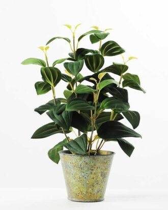 33CM Glutinous rice leaf plants in metal Pot GS-0339726 Potted Flowers&Plants YeahFlower is one of Chinese leading OEM manufacturers and exporters , supplying the silk flowers, wholesale artificial trees 33CM Glutinous rice leaf plants in metal Pot GS-0339726