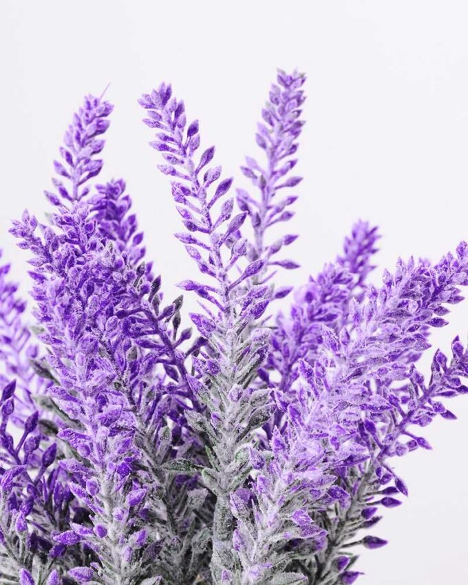 23CM Lavender in linen Pot GS-0339733