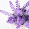 23CM Lavender in linen Pot GS-0339733