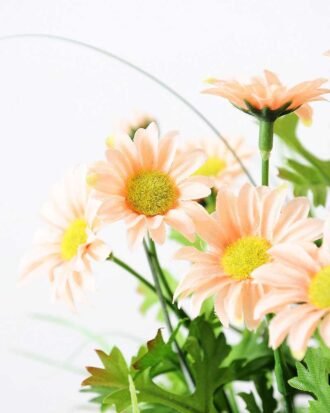 32CM Mum in metal Pot GS-0339753 Potted Flowers&Plants YeahFlower is one of Chinese leading OEM manufacturers and exporters , supplying the silk flowers, wholesale artificial trees 32CM Mum in metal Pot GS-0339753