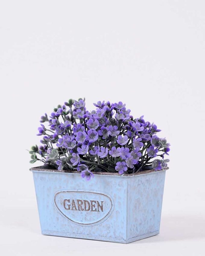 Mini grass in Metal pot GS-0339788 5 Mini grass in Metal pot GS-0339788