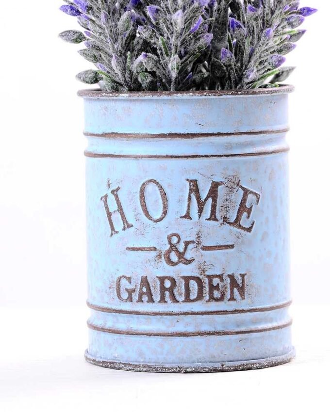 Lavender in Metal pot  H:19CM GS-0339801