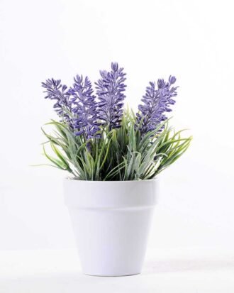 Lavender in Ceramic pot  H:17CM GS-0339810 Potted Flowers&Plants YeahFlower is one of Chinese leading OEM manufacturers and exporters , supplying the silk flowers, wholesale artificial trees Lavender in Ceramic pot  H:17CM GS-0339810