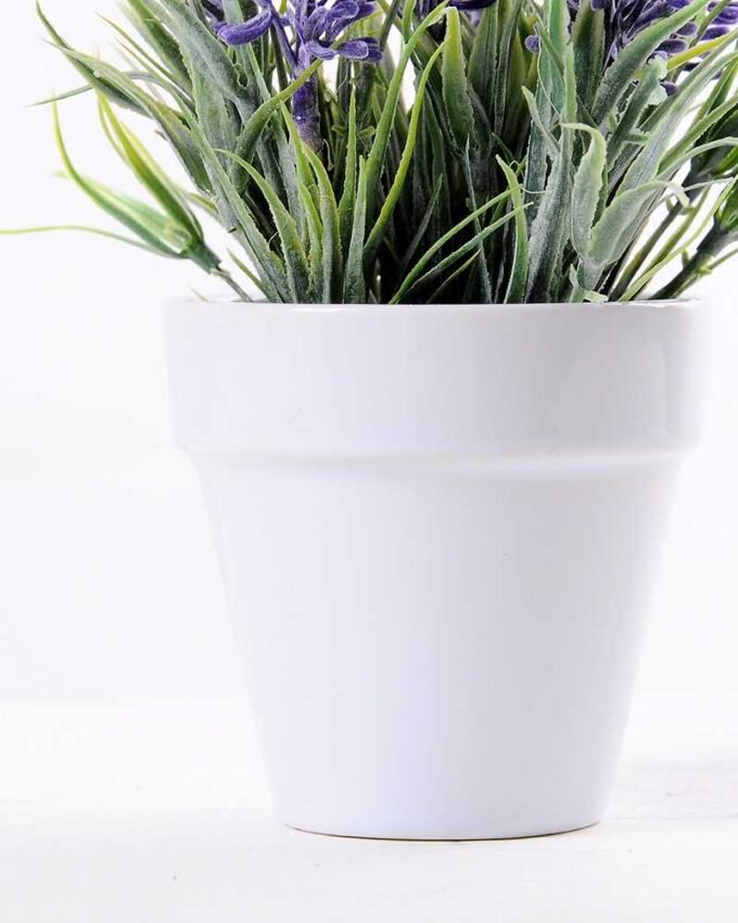 Lavender in Ceramic pot  H:17CM GS-0339810 4 Lavender in Ceramic pot  H:17CM GS-0339810