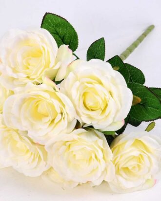 28*45CMrose bush*9 GS-0550307 Flowers Bush YeahFlower is one of Chinese leading OEM manufacturers and exporters , supplying the silk flowers, wholesale artificial trees 28*45CMrose bush*9 GS-0550307