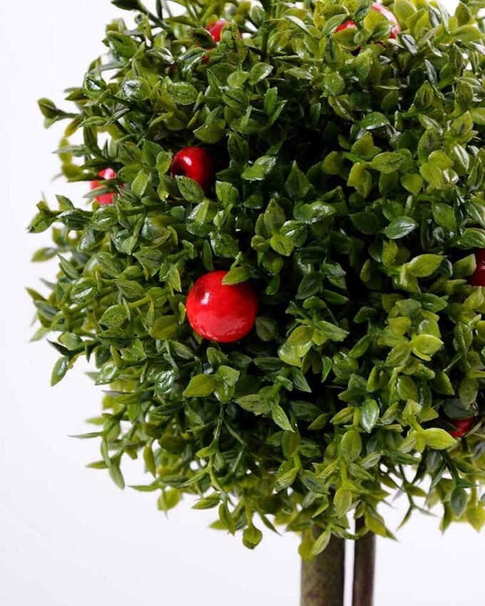 11*31cm A single red ball potted grass seeds GS-0690426