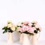 17*41cm roses in  Paper Pulp Pot GS-0690434