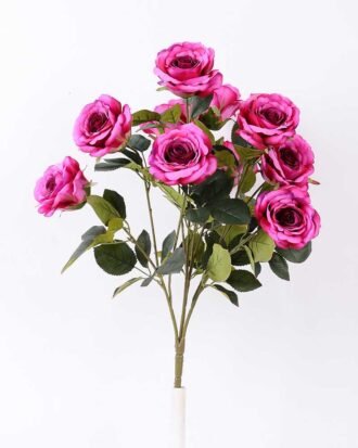 24*57cm Rose*10 GS-1430025-Z1 Flowers Bush YeahFlower is one of Chinese leading OEM manufacturers and exporters , supplying the silk flowers, wholesale artificial trees 24*57cm Rose*10 GS-1430025-Z1