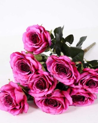 24*57cm Rose*10 GS-1430025-Z1 Flowers Bush YeahFlower is one of Chinese leading OEM manufacturers and exporters , supplying the silk flowers, wholesale artificial trees 24*57cm Rose*10 GS-1430025-Z1