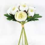 25cm Camellia bunch*7 GS-1450050