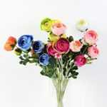 55CM CAMELLIA SPRAY*5 GS-1450063