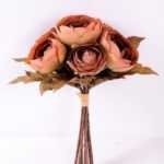 17*25cm Camellia bouquet*7 GS-1450135-S2