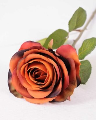 10*66cm Single rose GS-1450141-O2 Single Flowers YeahFlower is one of Chinese leading OEM manufacturers and exporters , supplying the silk flowers, wholesale artificial trees 10*66cm Single rose GS-1450141-O2