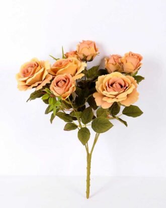 35*47CM single rose*9 GS-1540276 Flowers Bush YeahFlower is one of Chinese leading OEM manufacturers and exporters , supplying the silk flowers, wholesale artificial trees 35*47CM single rose*9 GS-1540276