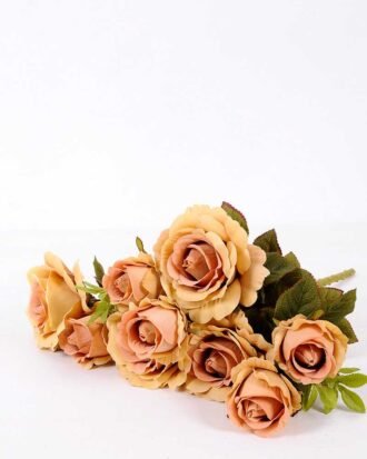 35*47CM single rose*9 GS-1540276 Flowers Bush YeahFlower is one of Chinese leading OEM manufacturers and exporters , supplying the silk flowers, wholesale artificial trees 35*47CM single rose*9 GS-1540276