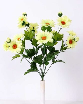 W30 H40cm Daisy bush*9 GS-1680179 Flowers Bush YeahFlower is one of Chinese leading OEM manufacturers and exporters , supplying the silk flowers, wholesale artificial trees W30 H40cm Daisy bush*9 GS-1680179