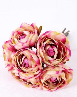 16*16*23CM camellia bouquet*6 GS-1680214A