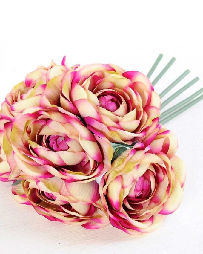 16*16*23CM camellia bouquet*6 GS-1680214