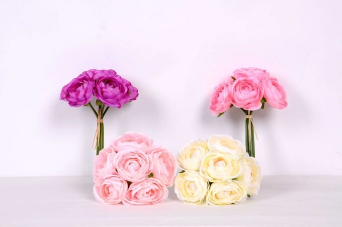 16*27CM camellia bouquet GS-1680230