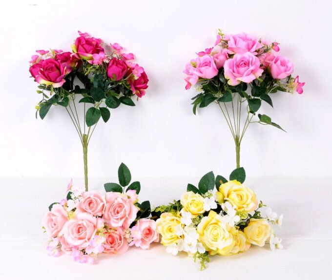 25*45CM Rose bush*7 GS-1770094