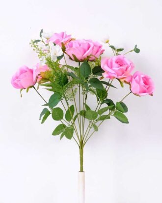 30*52cmRose bush*11 GS-1770095-P1 Flowers Bush YeahFlower is one of Chinese leading OEM manufacturers and exporters , supplying the silk flowers, wholesale artificial trees 30*52cmRose bush*11 GS-1770095-P1