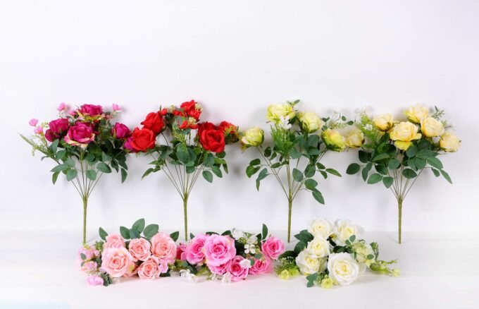 30*52cmRose bush*11 GS-1770095-R2