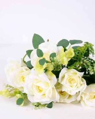 30*52cmRose bush*11 GS-1770095-W1 Flowers Bush YeahFlower is one of Chinese leading OEM manufacturers and exporters , supplying the silk flowers, wholesale artificial trees 30*52cmRose bush*11 GS-1770095-W1