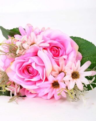 23*35cm  Rose bush*7 GS-1770098-P2 Bouquet YeahFlower is one of Chinese leading OEM manufacturers and exporters , supplying the silk flowers, wholesale artificial trees 23*35cm  Rose bush*7 GS-1770098-P2