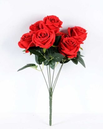 25*25*43CM Rose Bush*7 GS-1780025-R1 Flowers Bush YeahFlower is one of Chinese leading OEM manufacturers and exporters , supplying the silk flowers, wholesale artificial trees 25*25*43CM Rose Bush*7 GS-1780025-R1